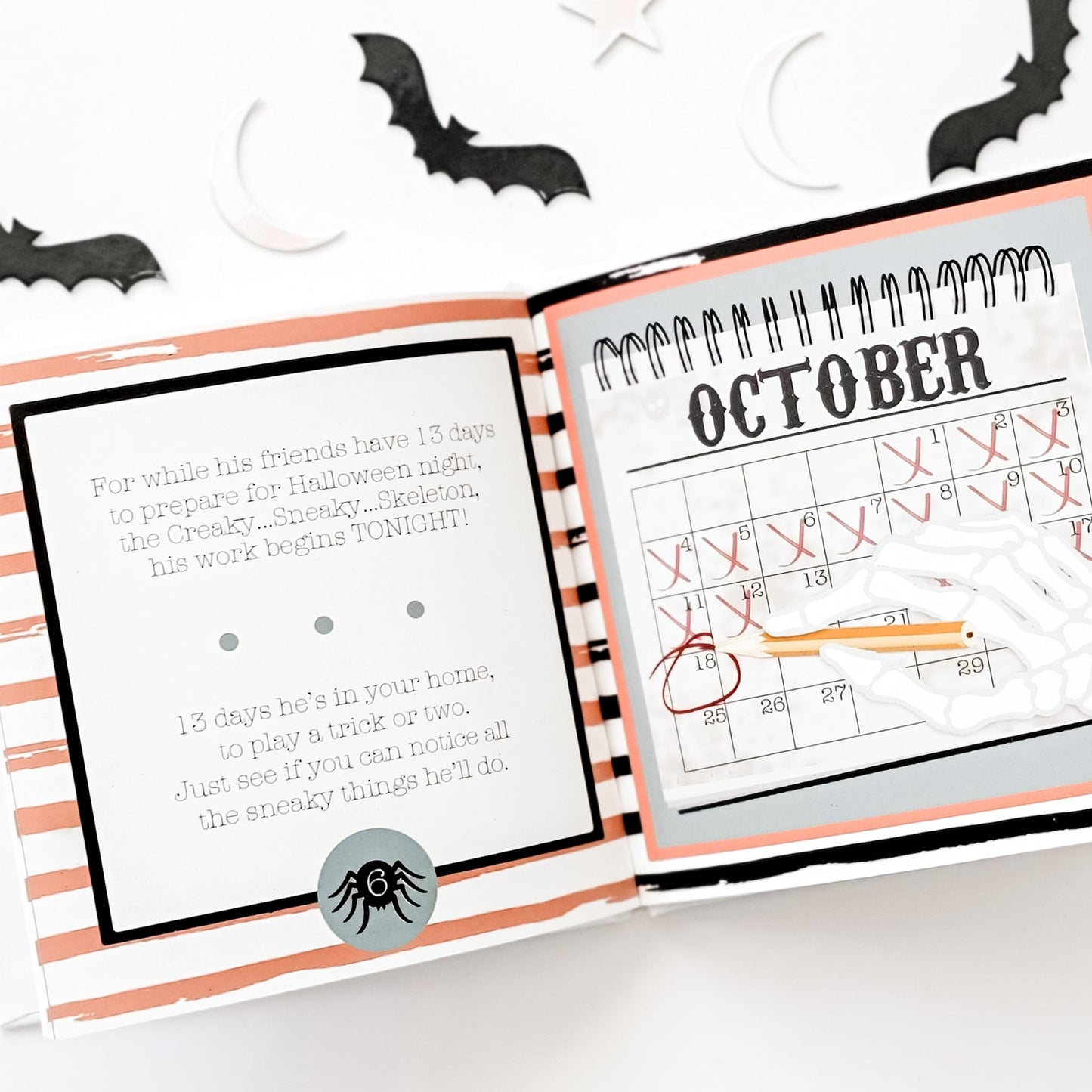 The Creaky Sneaky Skeleton - Original 13 Day Kit
